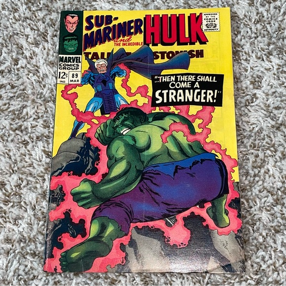VINTAGE 1967 MARVEL TALES TO ASTONISH Hulk & Sub-Mariner Silver Age Comic #89 - Picture 2 of 9